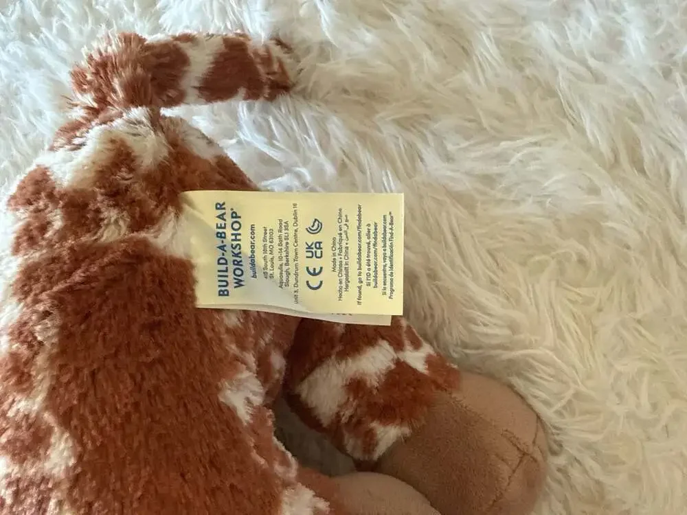 Build-A-Bear Workshop‎ Brown and White Longhorn Cow Stuffed Plush
